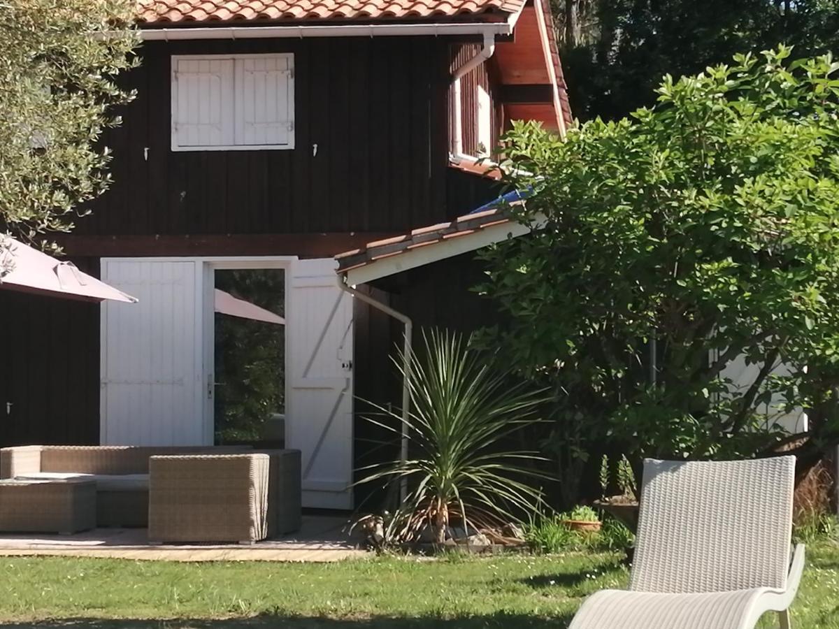 Maison Familiale En Bois Avec Piscine, Proche Du Bassin Gujan-Mestras Ngoại thất bức ảnh